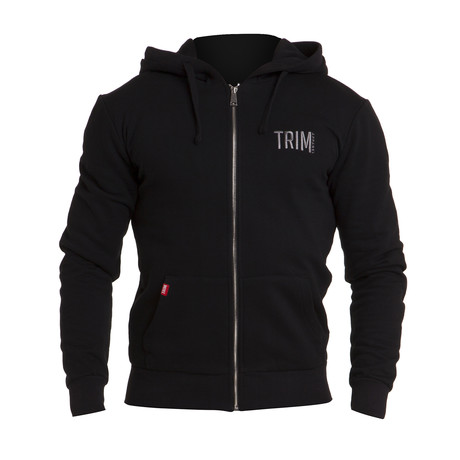 Pro-Fit Full Zip Hoodie // Black (S)