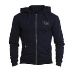 Pro-Fit Full Zip Hoodie // Navy (S)