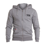 Pro-Fit Full Zip Hoodie // Grey (M)