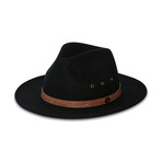 Australian Wool Fedora // Black Betty