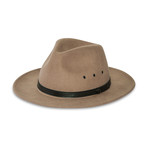 Australian Wool Fedora // Salted Caramel