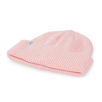 Knitted Beanie // Pink Bits