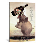 Elephant With Sakura Beer // Vintage Apple Collection