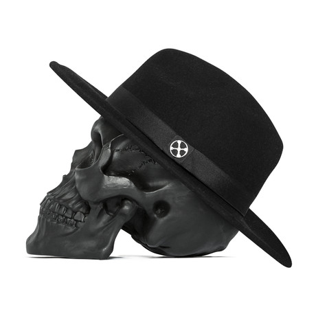 El Chapo Felt Fedora // Black (56cm)