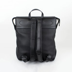Syd New Strass Backpack // Black Leather