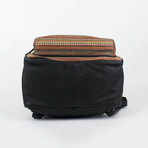 Aliosha Woven Leather Backpack