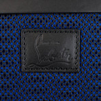 Aliosha Calf + Neoprene Backpack // Black + Blue