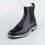 Leather Orion Flat Calf Brosse Boot // Black (US: 6)