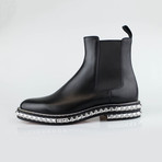 Leather Orion Flat Calf Brosse Boot // Black (US: 6)