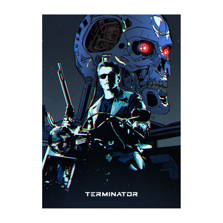 Metal Poster // Terminator // Poster I