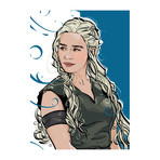 Metal Poster // Khalessi