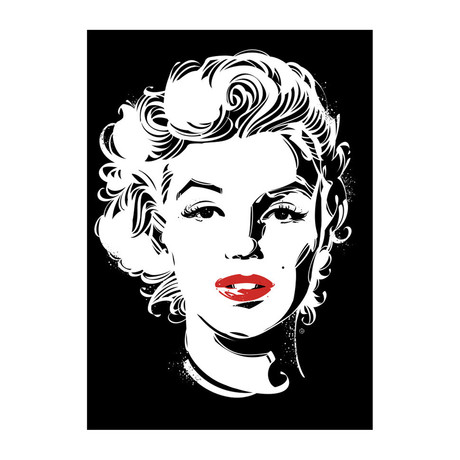 Metal Poster // Marilyn Monroe