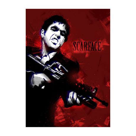 Metal Poster // Scarface