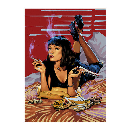 Metal Poster // Pulp Fiction // Poster I