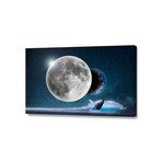 Blue Whale (24"W x 16"H x 1.5"D)