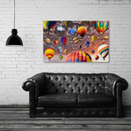 Balloon Invasion (24"W x 16"H x 1.5"D)