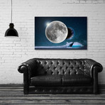 Blue Whale (24"W x 16"H x 1.5"D)