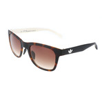 Unisex Lias Sunglasses // Havana Brown + White