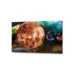 God And The Cosmos (24"W x 16"H x 1.5"D)