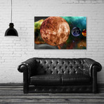 God And The Cosmos (24"W x 16"H x 1.5"D)