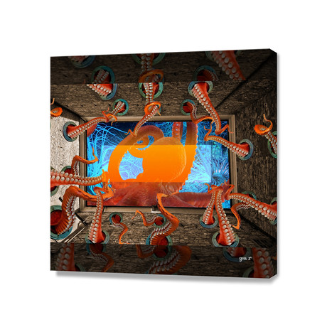 Octopus (16"W x 16"H x 1.5"D)