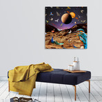 Paradise Birds (16"W x 16"H x 1.5"D)