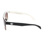 Unisex Lias Sunglasses // Havana Brown + White