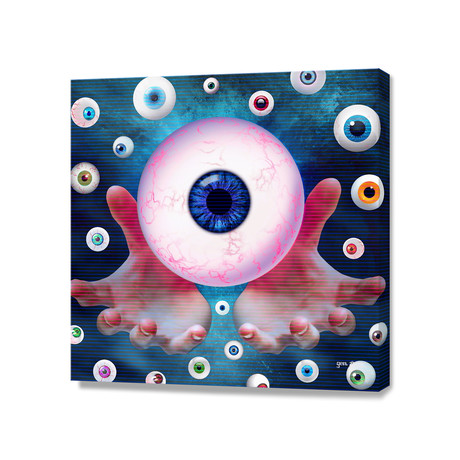 Watching You (16"W x 16"H x 1.5"D)