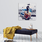 Holiday Polaroids (16"W x 16"H x 1.5"D)