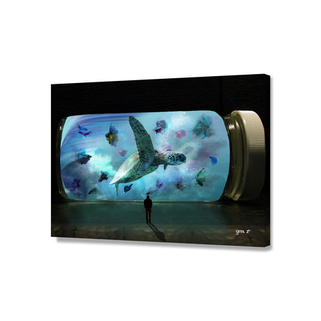 Pill Aquarium (20"W x 16"H x 1.5"D)