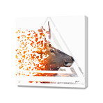 Caution Deer (16"W x 16"H x 1.5"D)