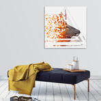 Caution Deer (16"W x 16"H x 1.5"D)