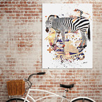 Zebra Cross (16"W x 20"H x 1.5"D)