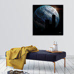 King of Buildings (16"W x 16"H x 1.5"D)