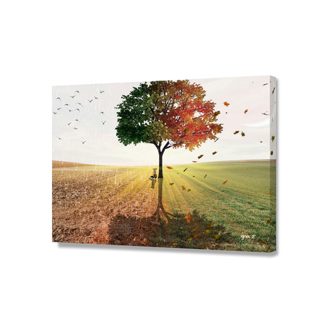 Two Seasons (20"W x 16"H x 1.5"D)