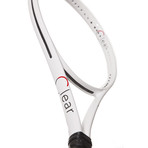 Clear 260 Unstrung Tennis Racquet + String (4 1/8 Grip)