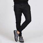 Kenneth Track Suit Bottoms // Black (XS)