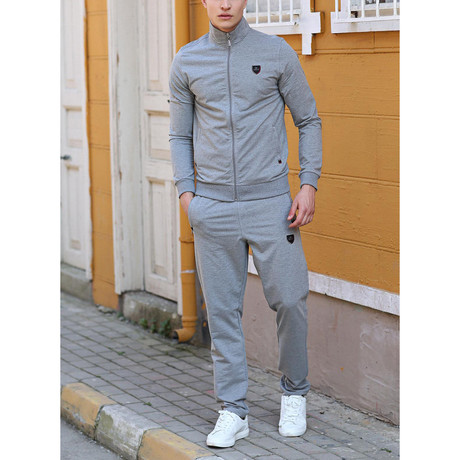 Lawrence Track Suit // Gray + Melange (XS)