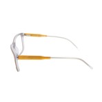 Men's 1392-QRI Optical Frames // Gray + Yellow