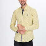 Izzy Button Down Shirt // Yellow (2XL)