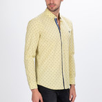Izzy Button Down Shirt // Yellow (2XL)