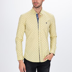 Izzy Button Down Shirt // Yellow (XL)