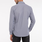 Pike Button Down Shirt // Navy Stripe (XL)