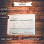 90-Day Goal Planner // Classic Collection (White)