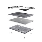 HexPact Case // MacBook Pro 13" With Retina (Black)