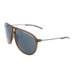Porsche Design // Men's P8635 Sunglasses // Transparent Brown