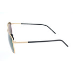 Porsche Design // Unisex Siegen Sunglasses // Gold Black