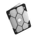 HexPact Case // MacBook 13" (2016-2018) With or Without Touch Bar (Black)