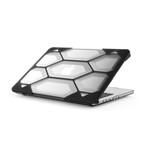 HexPact Case // MacBook 13" (2016-2018) With or Without Touch Bar (Black)
