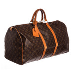 Louis Vuitton // Monogram Keepall 55 Duffle Bag // MI9001